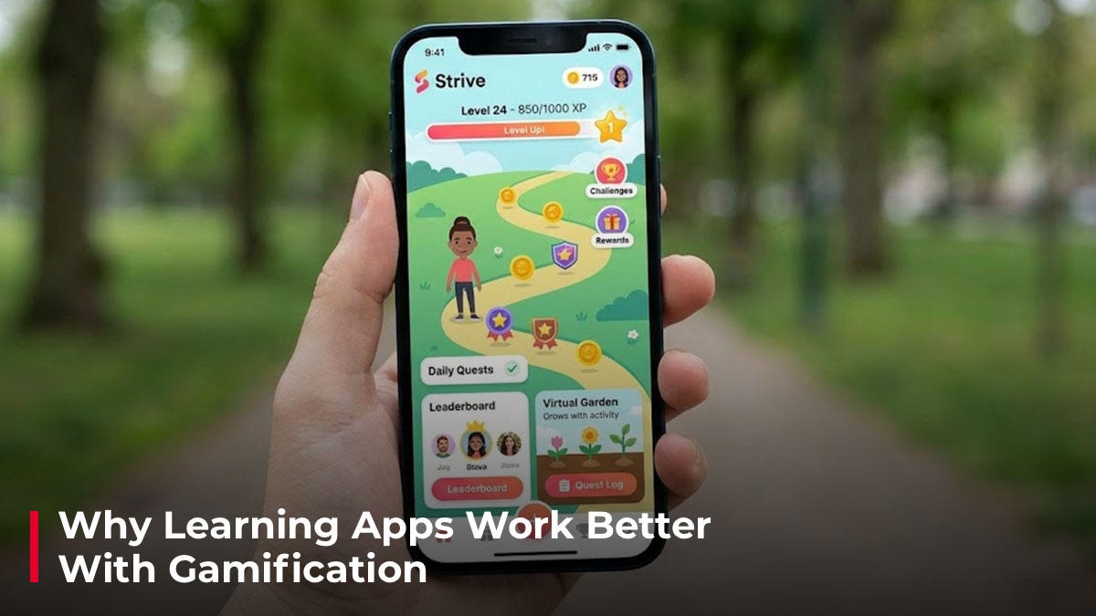 Why Learning Apps Work Better With Gamification