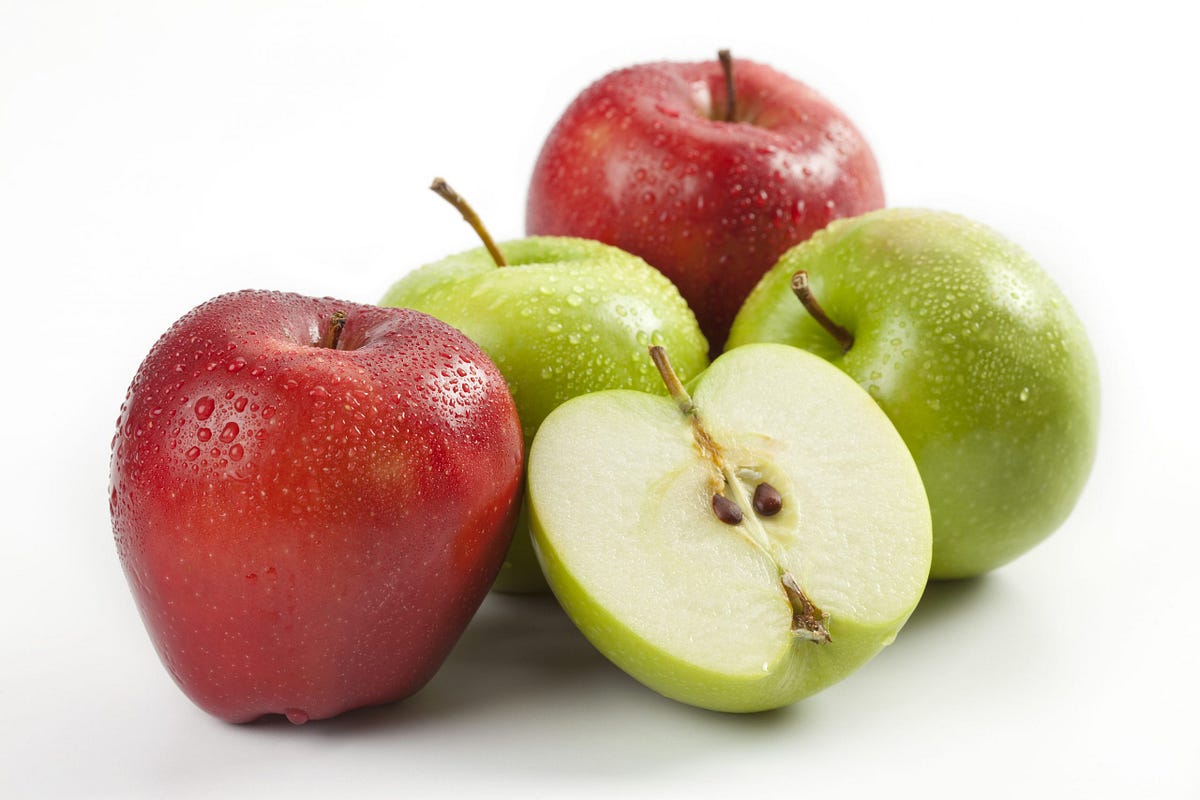 Green apples vs. Red apples Which one is more nutritious? by