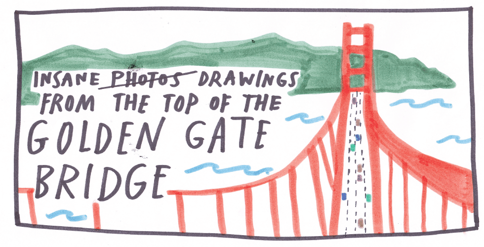 Image of: Insane Photos from the Very Top of the Golden Gate Bridge — The Bold Italic — San Francisco