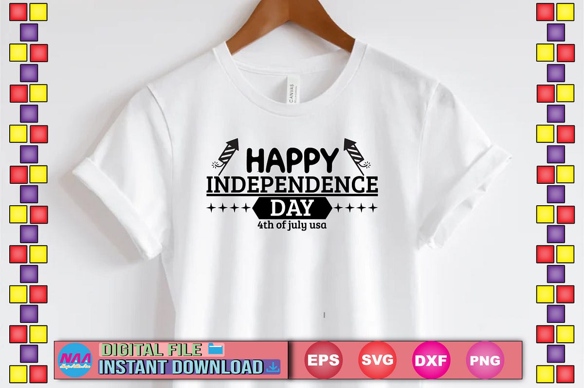 Happy Independence Day 4th of July Usa (Unique Print Mockups) by