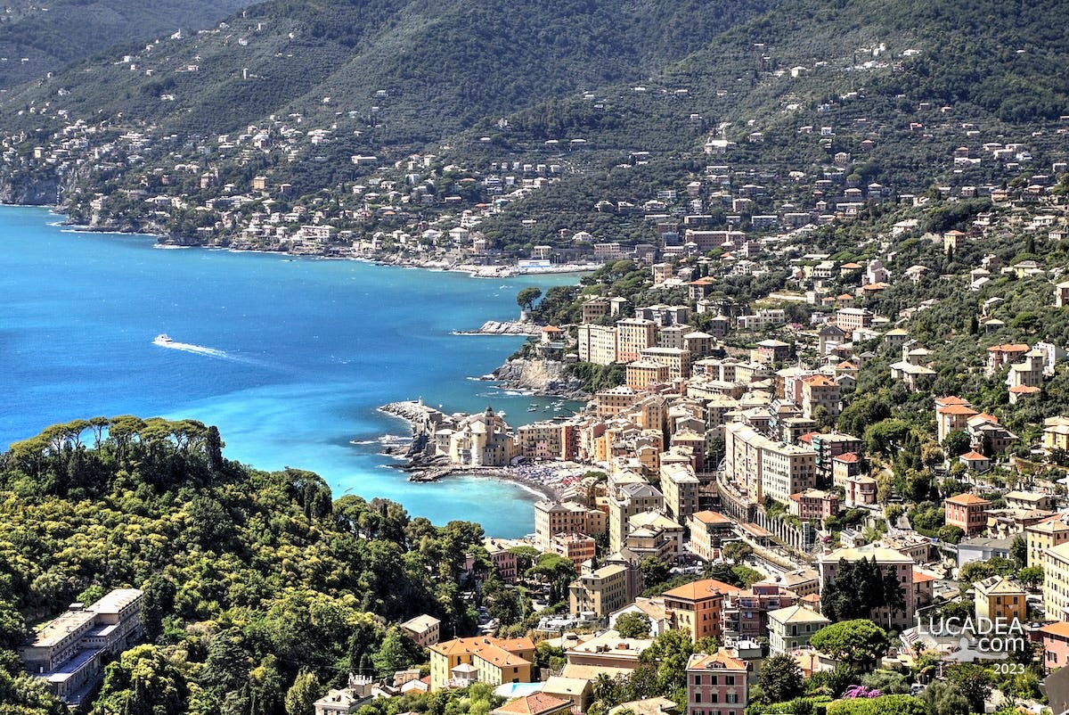 Il borgo di Camogli una delle perle della Liguria
