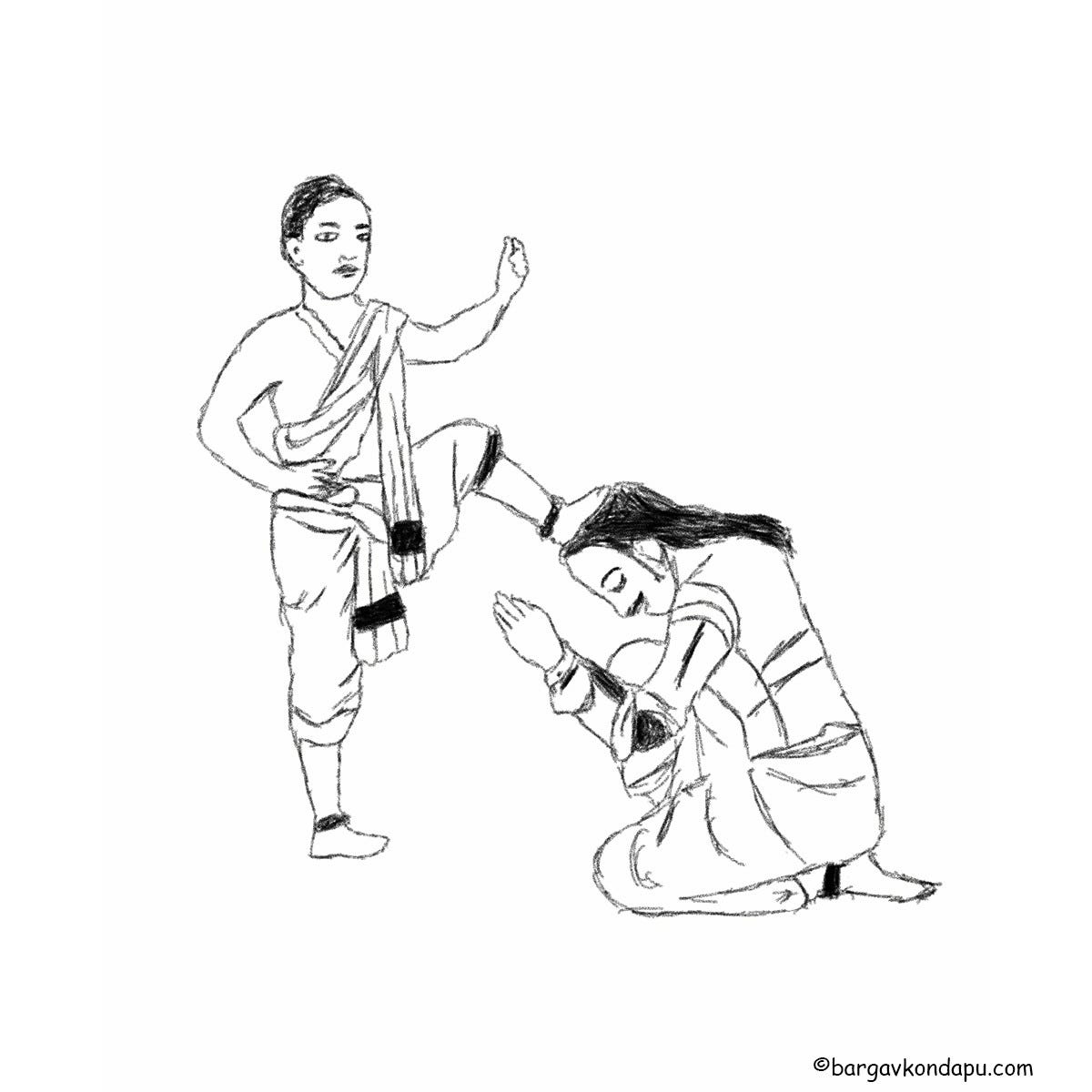 Vamana: A Dwarf.