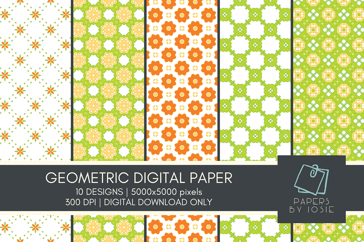 Geometric Pattern Digital Paper Free | by Layla Grace | May, 2024 | Medium