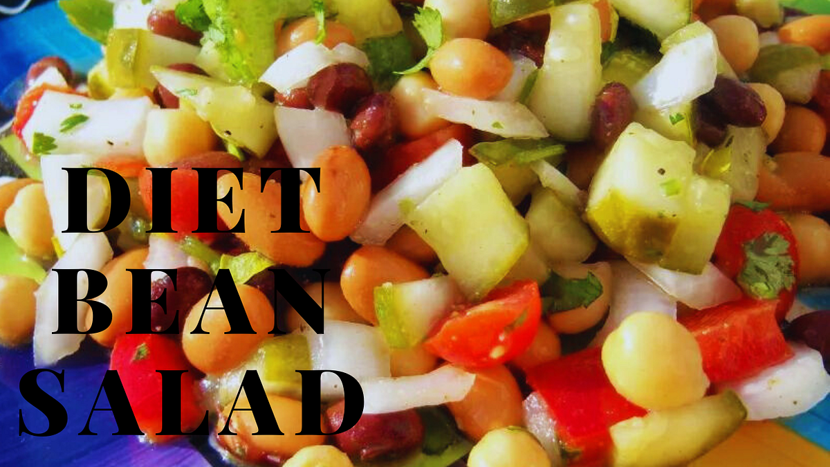 Easy Diet Bean Salad Recipe KK Cooks And Bakes Medium