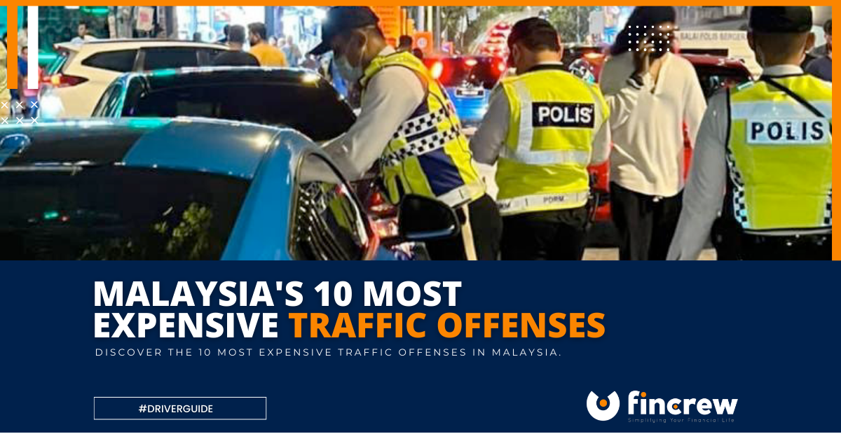 Top 10 Costly Traffic Offenses In Malaysia