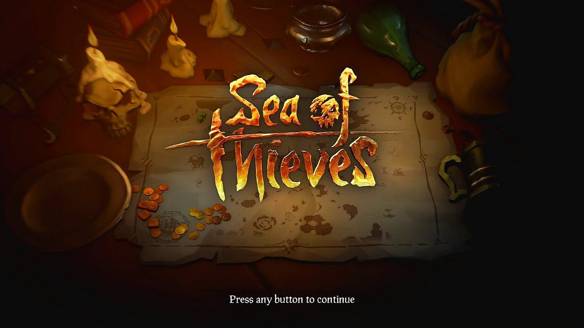 Every Sea of Thieves Title Screen Golden Sands Blogpost Medium