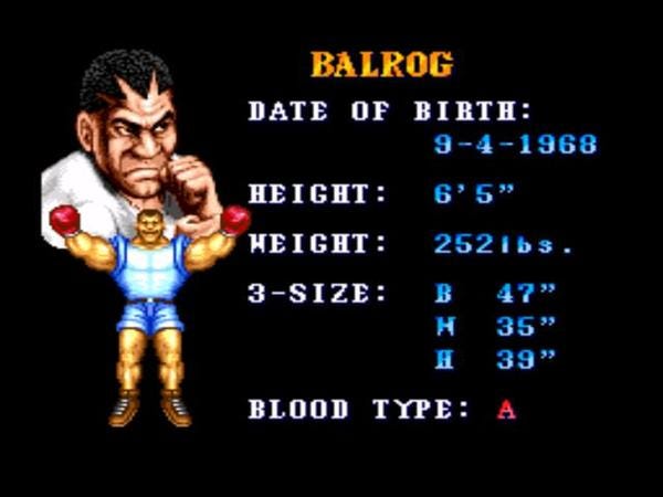 balrog street fighter