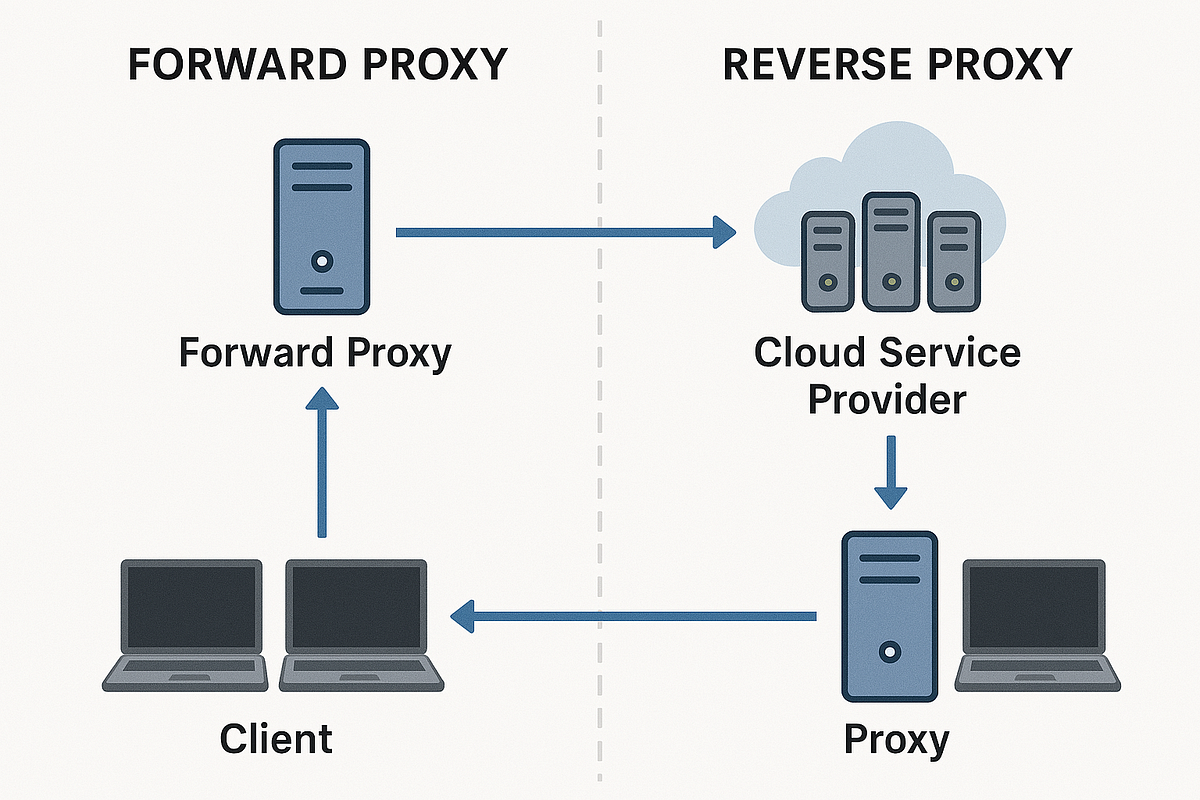 System Design Building Blocks : Forward Proxy vs Reverse Proxy | by ...