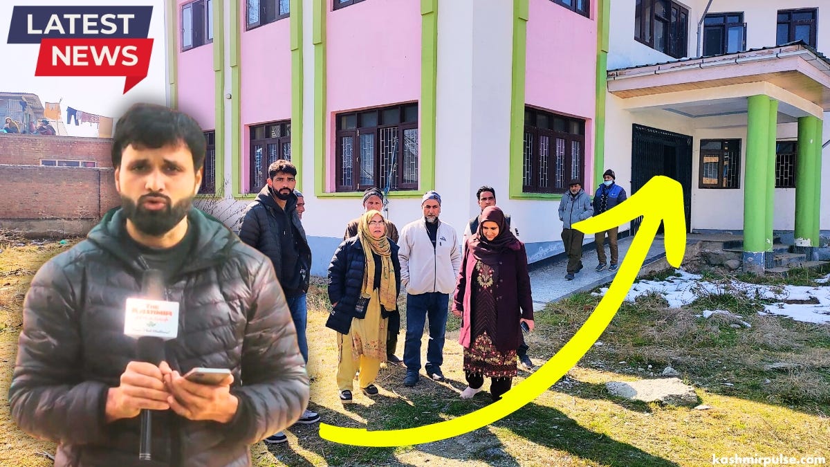 Neglected PHC in Pulwama prompts local action, authorities respond