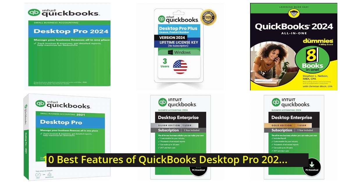 10 Best Features of QuickBooks Desktop Pro 2024 by Tech Doctor Sep