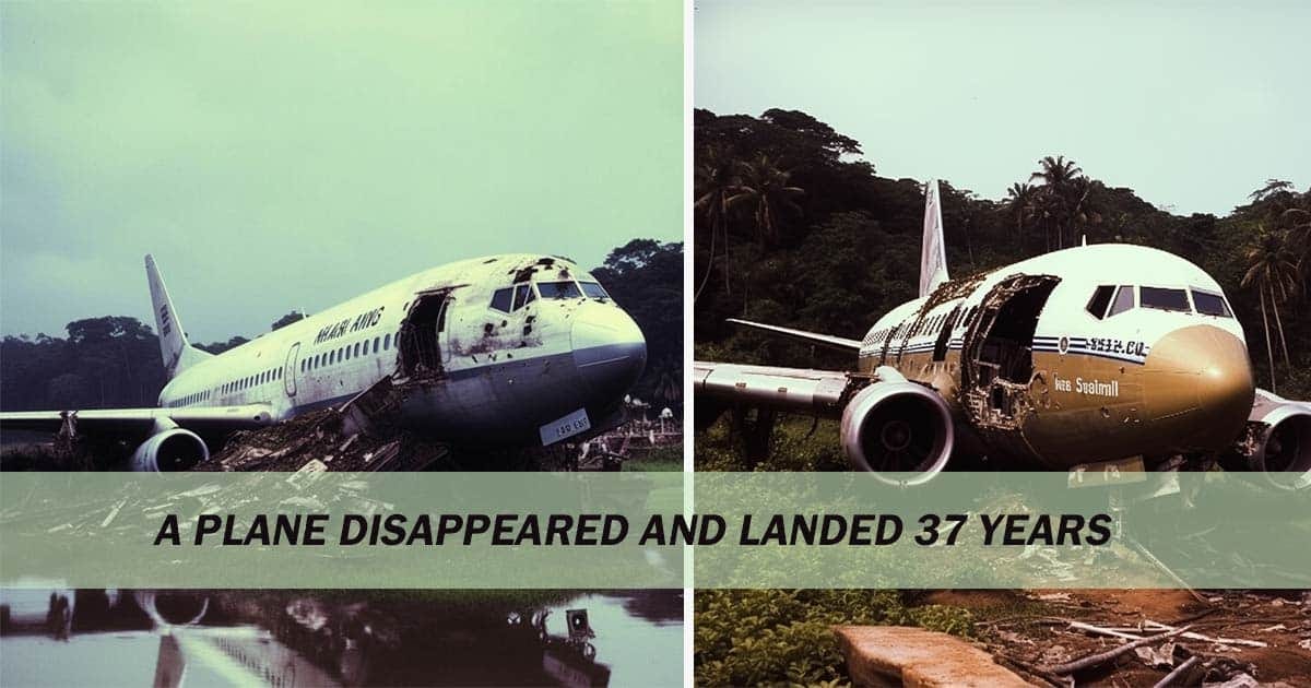 A Plane Disappeared And Landed 37 Years Later by Rocks Medium