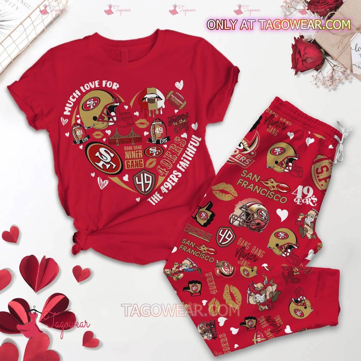 Girls Newborn & Infant White San Francisco 49ers Spreading Love