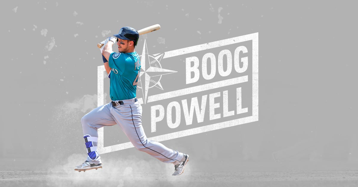 Zoning in on Boog Powell, by Mariners PR