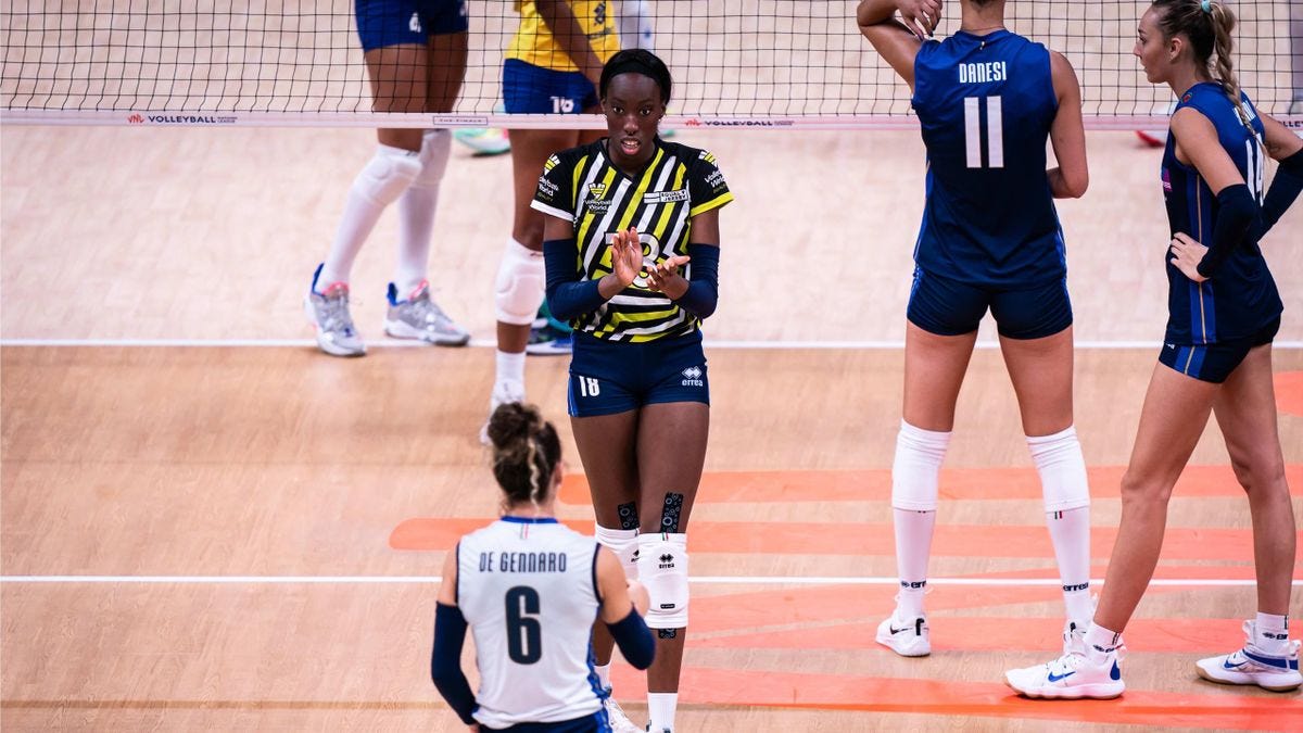 Volleyball Superstars wore different uniforms in VNL Finals — the Equal Jersey. by Sejeong Lee