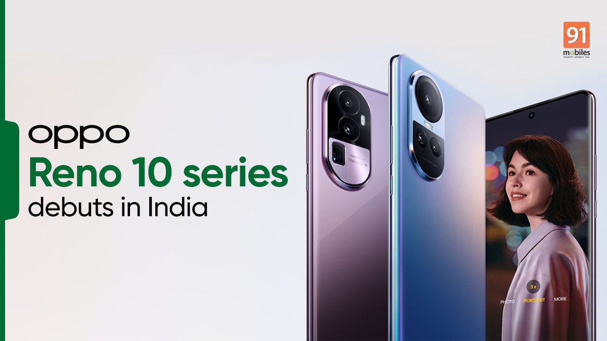 Oppo Reno 10 series launched in China with impressive specs