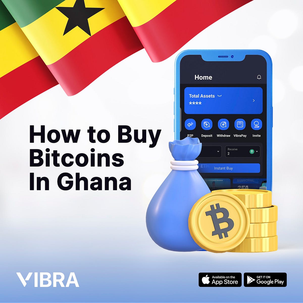 How To Buy Bitcoin In Ghana. Ghana, as well as many African… by VIBRA