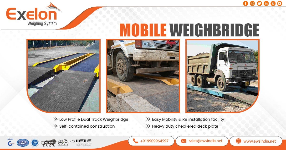 Exporter of Mobile Weighbridges in Bhutan