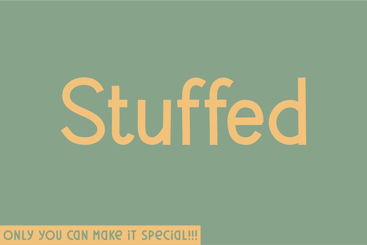 Stuffed Font | by Threedsvgpros | Medium