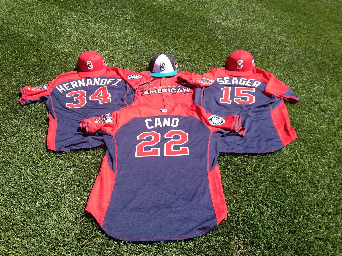 Mariners All-Star Jerseys, by Mariners PR