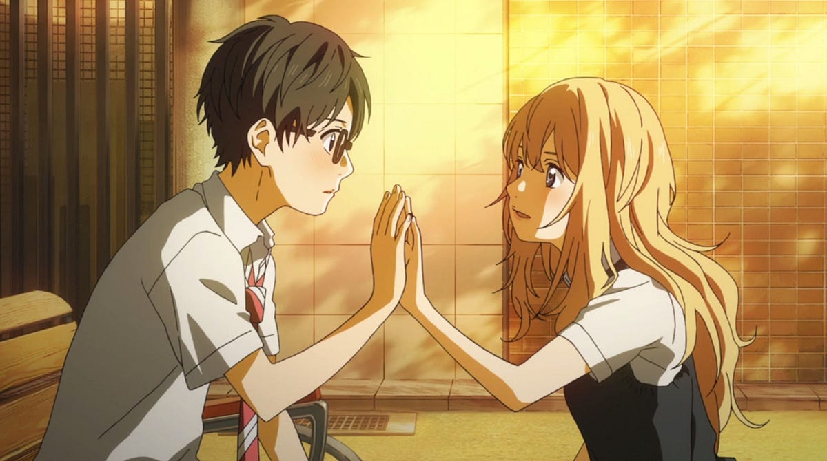 Arima Kousei and Kaori Miyazono (Your Lie in April)