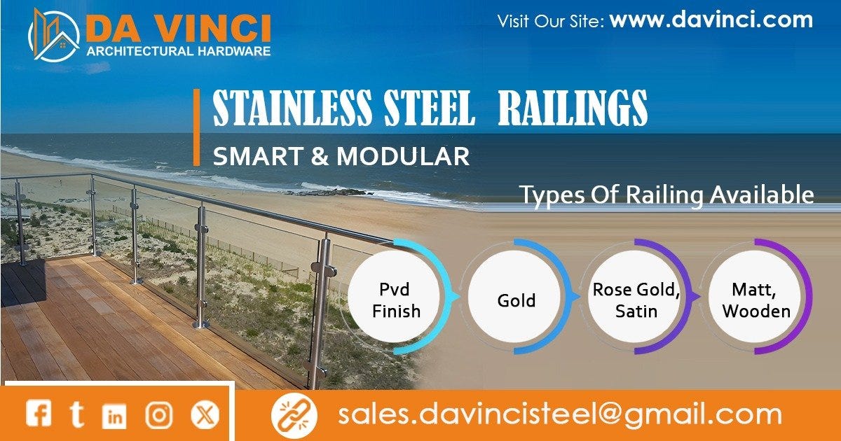 Stainless Steel Railing in Kerala