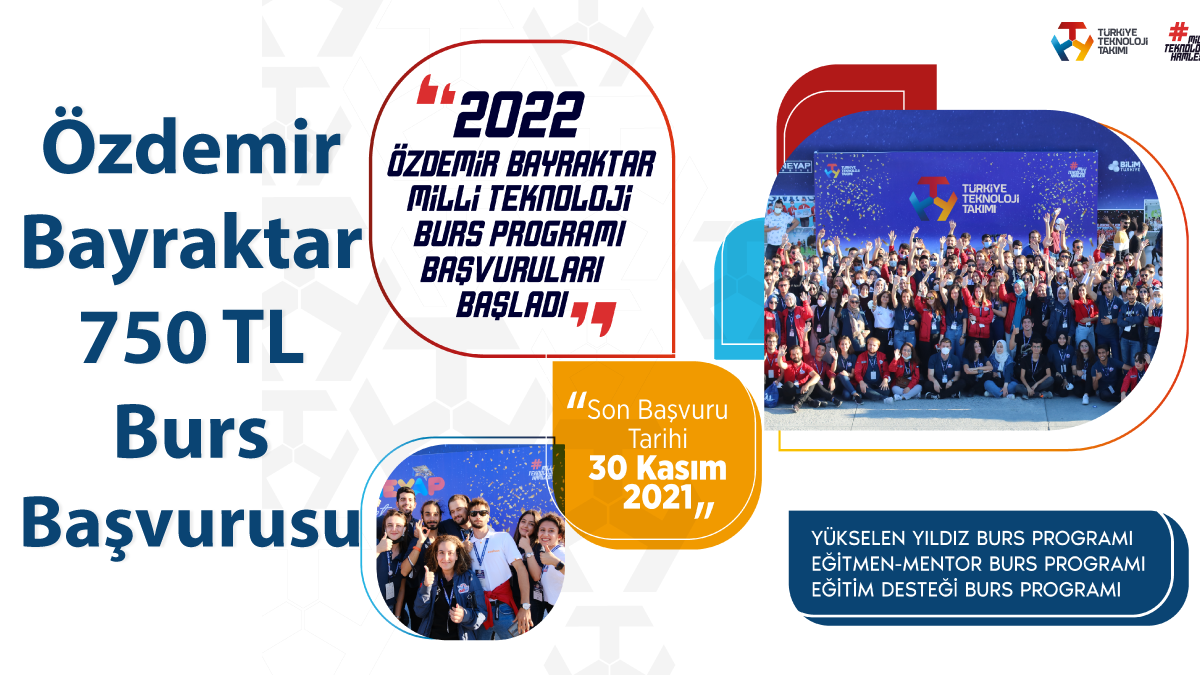 Özdemir Bayraktar Burs Başvurusu Yap