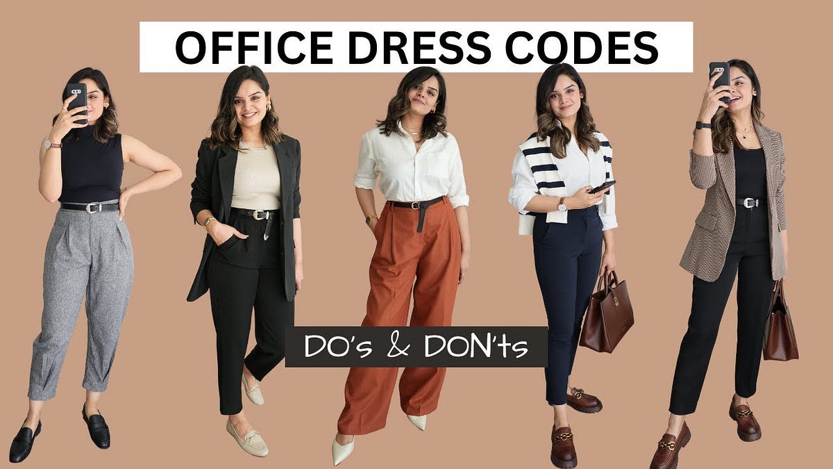 sachin and babi light blue dress The Office Dress Code for 2025. What to Wear and How to Wear It. | by  Shirley Jones Luke