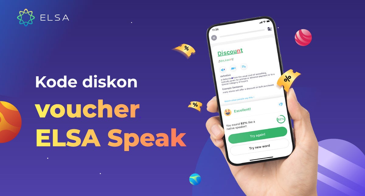 Cara mudah dapat Voucher ELSA Speak | by Đức Đàm | Aug, 2023 | Medium