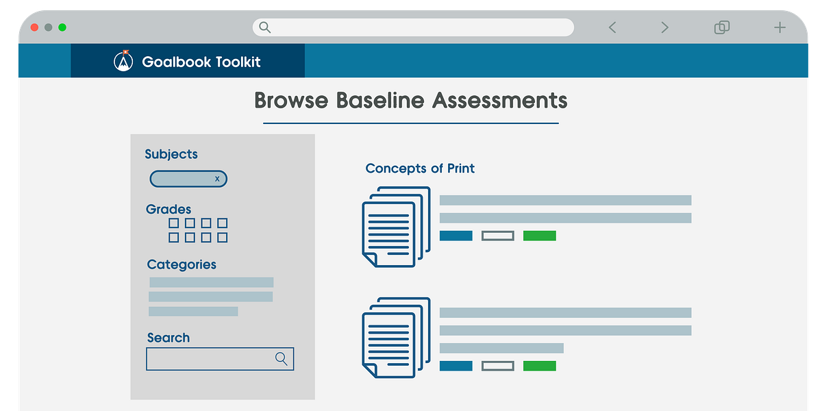 Browse Baseline Assessments in Toolkit by Ryan Ingram Innovating