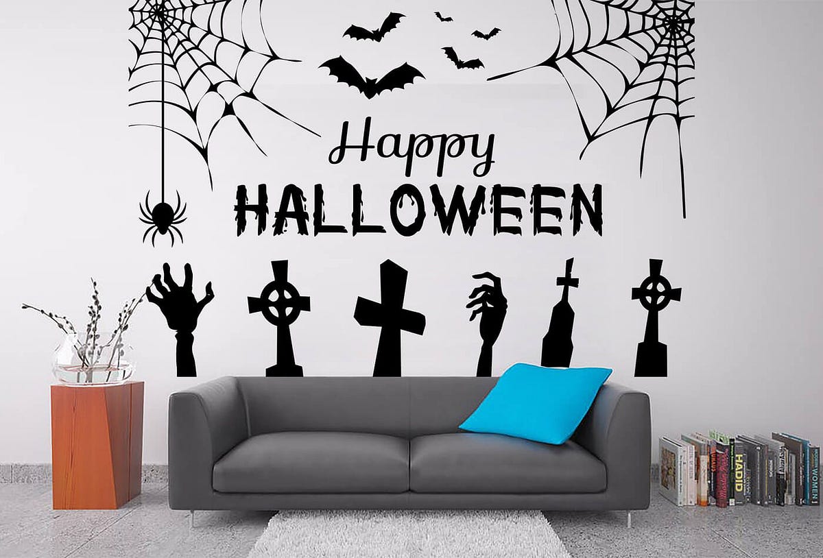 Halloween Wall Decor Ideas Medium