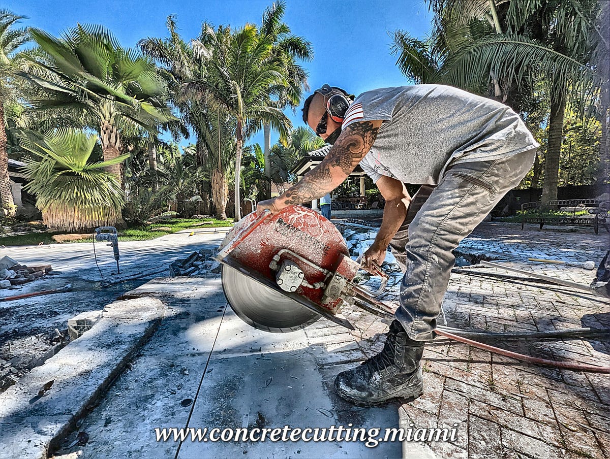 How to Cut Concrete for Drainage or Plumbing Repairs by Concrete