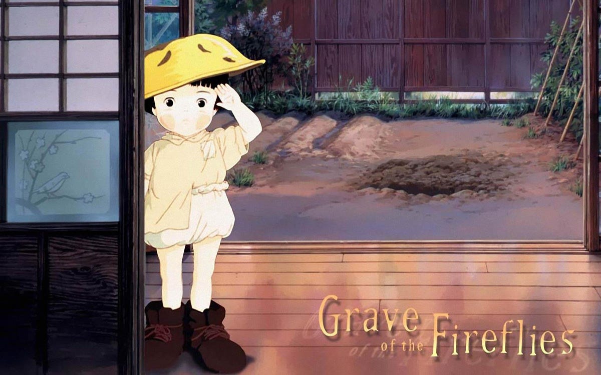 What is your review of the 1988 animated film 'Grave of the