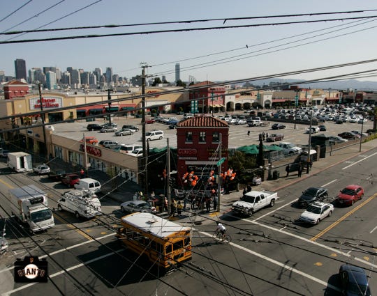 Seals Stadium in San Francisco CA home of the Seals, and Giants