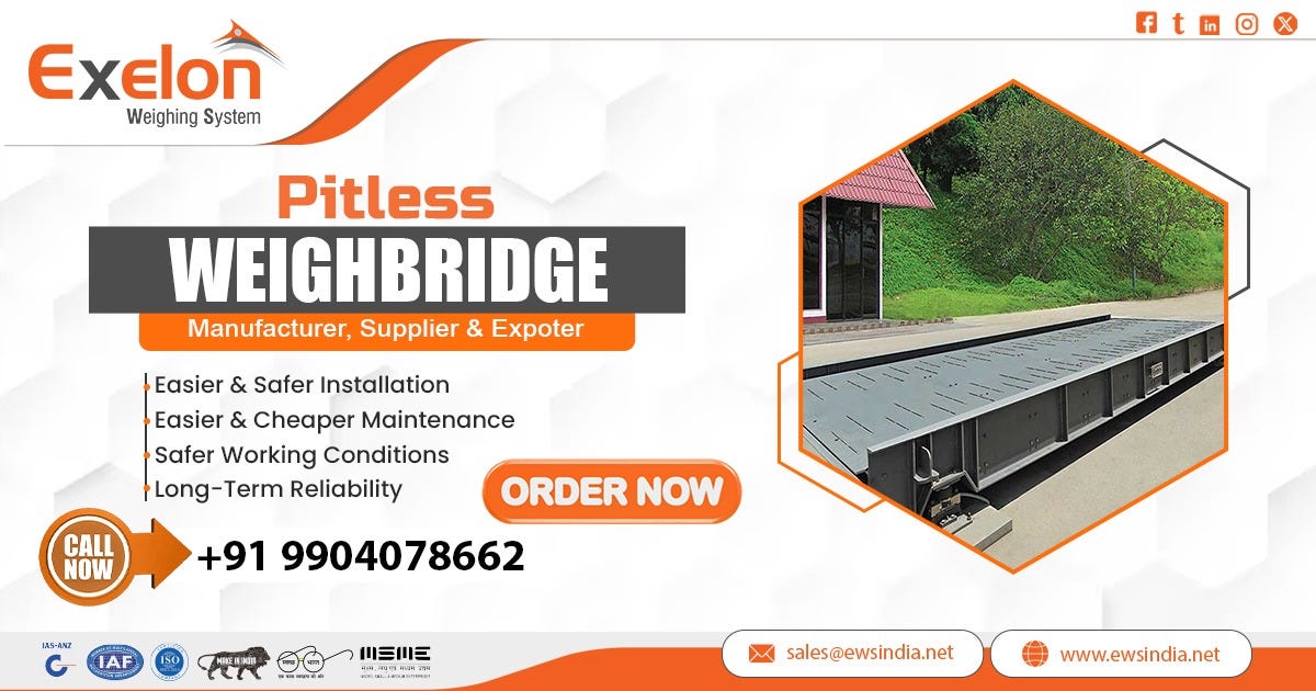 Pitless Weighbridge in Senegal
