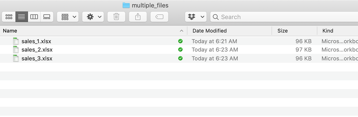 How to Read Multiple Excel or CSV Files Together | by Kan Nishida ...
