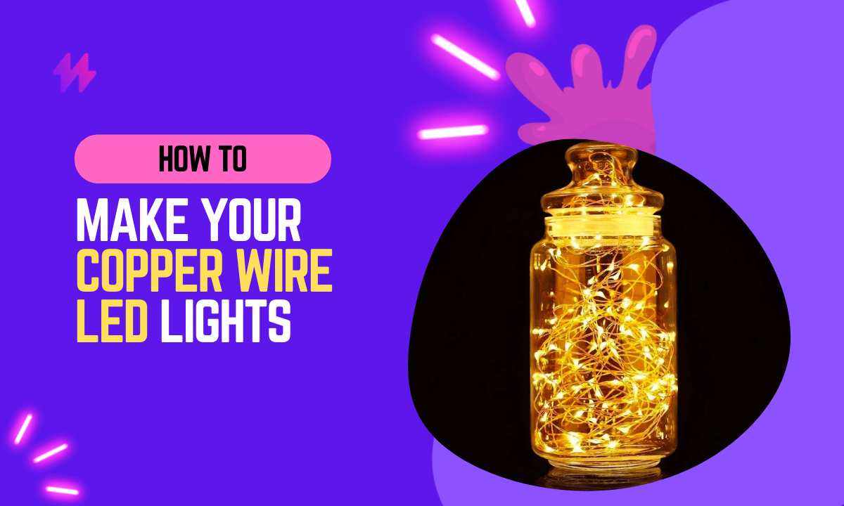 How To Make Copper Wire LED Lights in 2022? by LED Light Station Medium