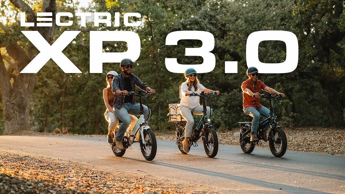 Lectric Introduces The Ultra Practical XP 3.0 Folding EBike by kay