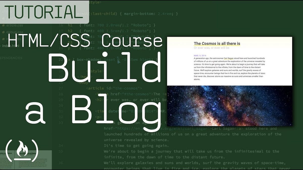 how to make a blog with html and css | by Douglaairight | Jun, 2024 ...
