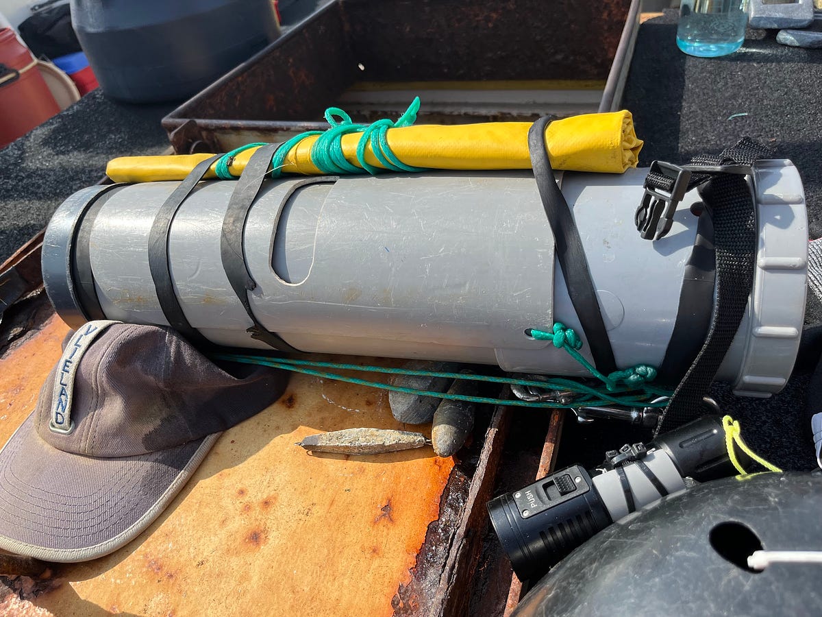 A toolbox for wreck and archaeological diving by Roel Kerkhofs