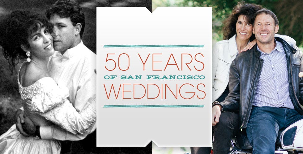 Image of: 50 Years of San Francisco Weddings — The Bold Italic — San Francisco