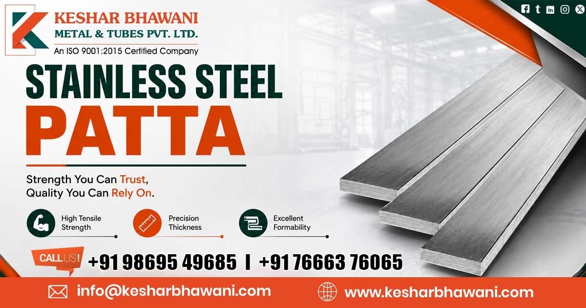 Stainless Steel Patta in Kerala