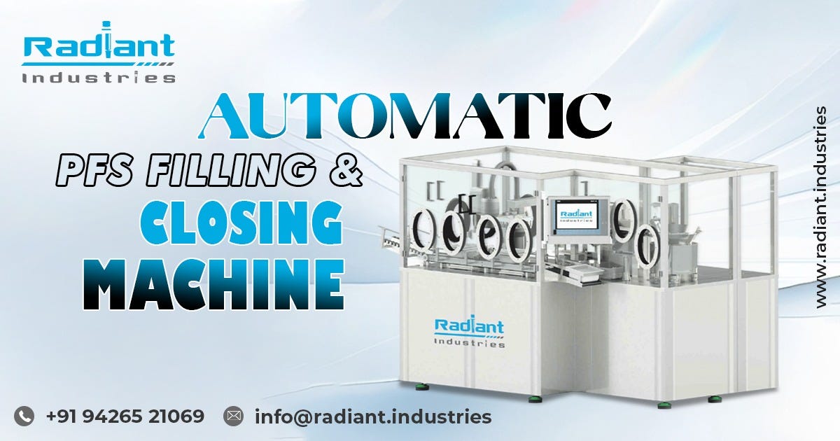 Automatic PFS Filling and Closing Machine in Saudi Arabia