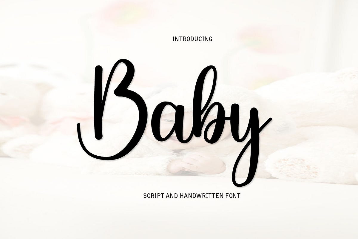 Baby Font - Neonpulse - Medium