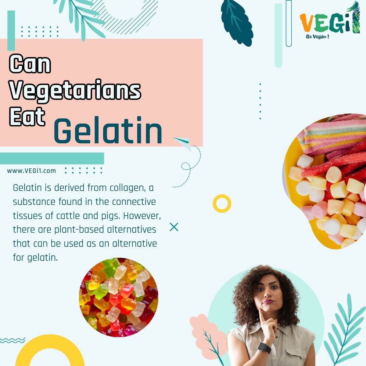 Can Vegetarians Eat Gelatin by 🌱VEGi1 Live and let they Live Medium