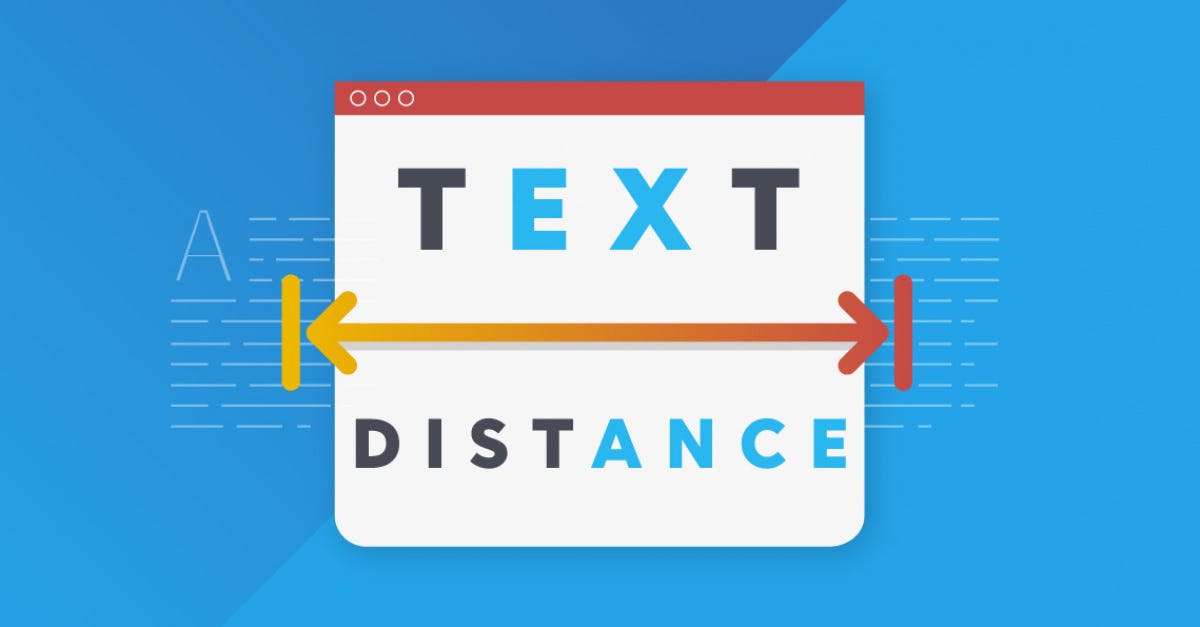 Guide to textdistance — Python library for NLP projects | by Gen. Devin ... image.