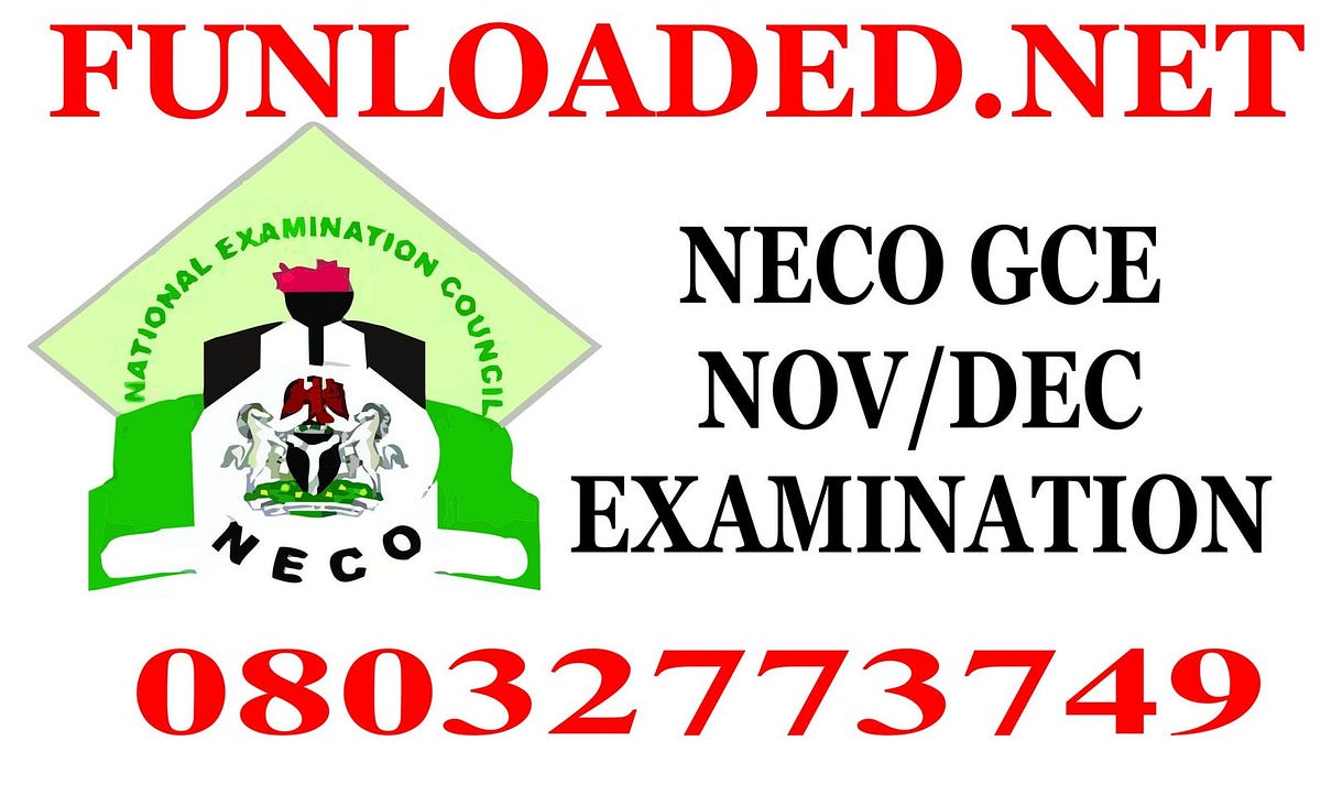 NECO GCE Technical Drawing Practical Questions and Answers 2023/2024