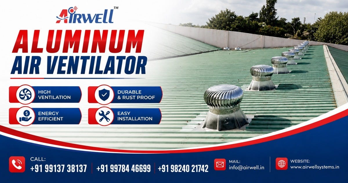 Aluminum Air Ventilator in Karnataka