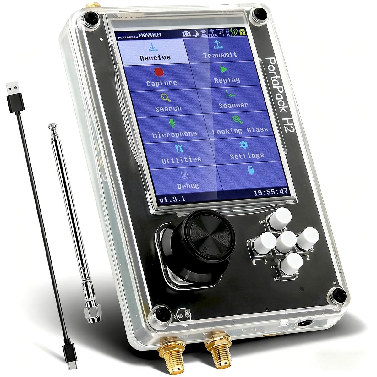 Hardware Review: The HackRF Portapack H2 | by Investigator515