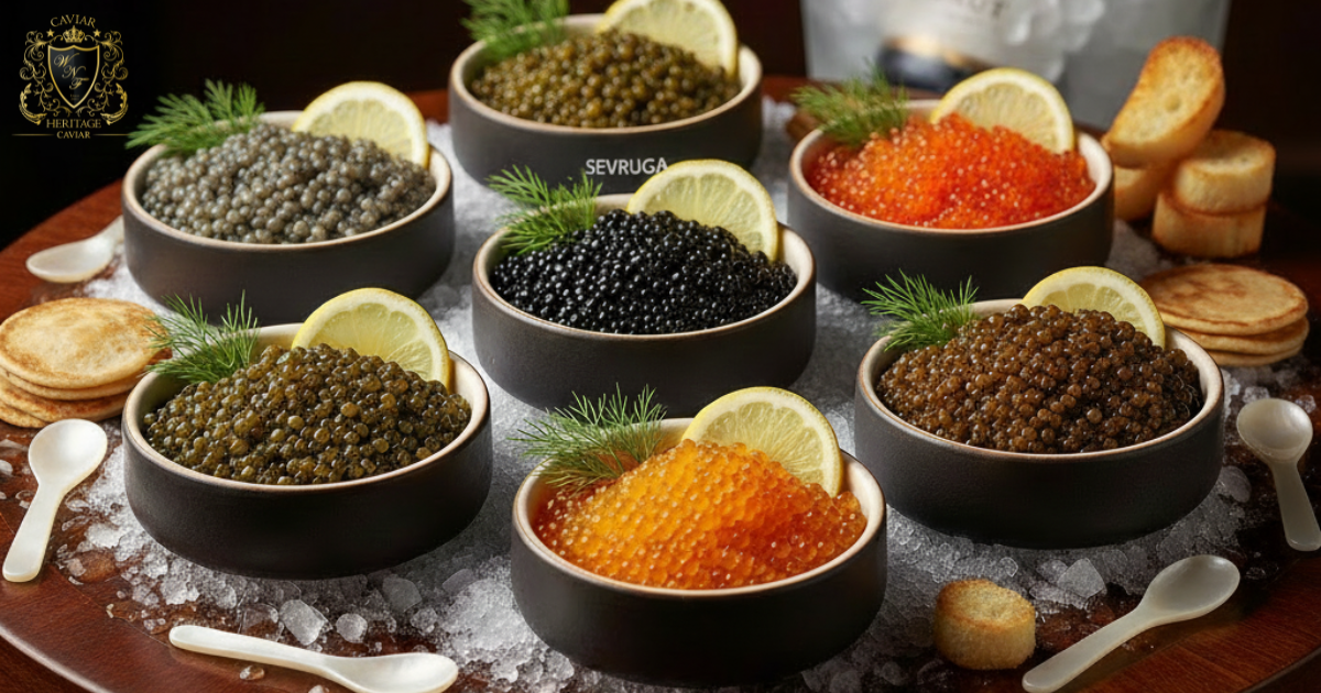 Caviar Around the World: Types, Origins, and Taste