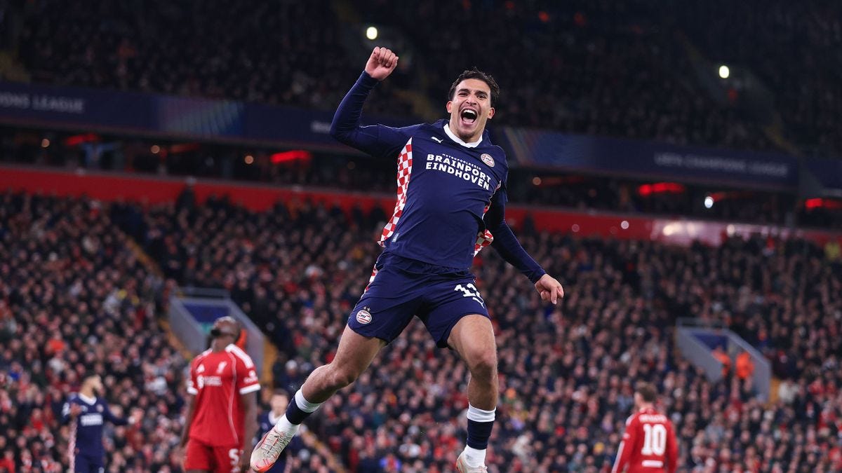 PSV Shock Anfield Again as Guus Til Strikes — NinjaTV Free Live Sports